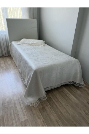 Annooww 2 Piece Single Brocade Bedspread CBLKUY - Çeyiz Bahçesi
