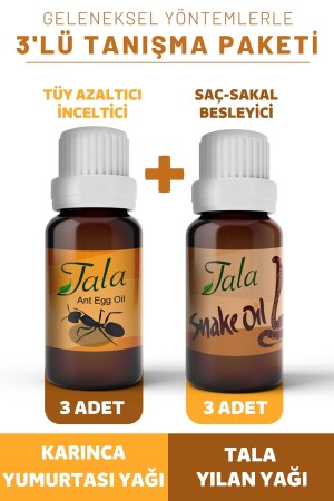 Ant Egg Oil - Snake Oil Introduction Package with Original Bandroll and Hologram - Tala