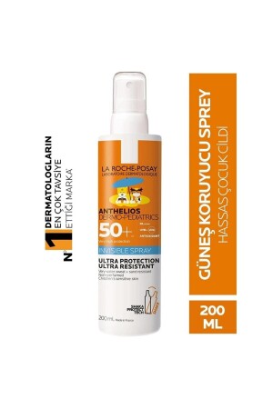 Anthelios Children's Sunscreen Spray 200ml 3337875698696 - La Roche Posay