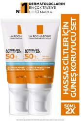 Anthelios Uvmune High Protection Face Sun Cream Set for Sensitive Skin 50 ml X2 8815688240054 - La Roche Posay