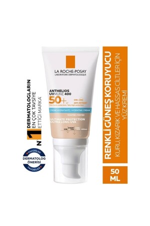 Anthelios Uvmune Spf50 Moisturizing Sunscreen 50 ml - Colored - La Roche Posay