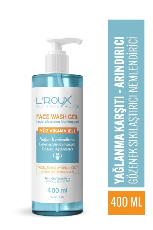 Anti-Acne and Blackhead, Purifying and Refreshing Facial Cleansing Gel 400 Ml 8486 - L'roux health & beauty