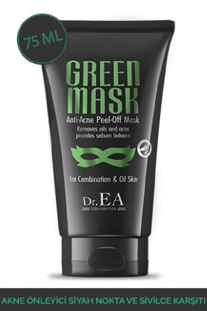 Anti-Acne, Anti-Blackhead and Pimple Peelable Green Mask DREA-00025 - Dr. EA Laboratories