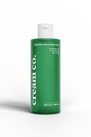 Anti-Acne & Blackhead Pore Tightening BHA/PHA Niacinamide Salicylic Acid Tonic - Cream Co.