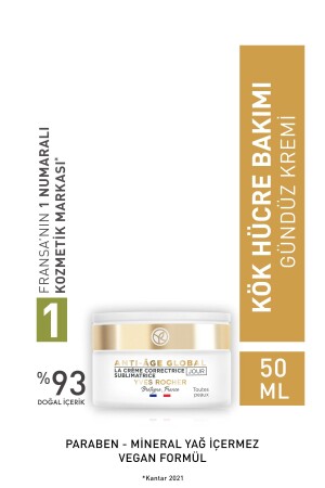 Anti-age Global - Rejuvenating and Renewing Day Cream-50ml 41014 - Yves Rocher