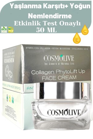 Anti-Aging and Anti-Wrinkle Moisturizing Face Under-Eye Skin Cream Night Oily Water Based Dry antiaging - Cosmolive
