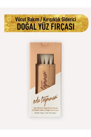 Anti-Aging and Anti-Wrinkle Natural Face Brush EDA-00111 - Eda Taşpınar