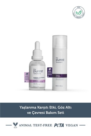 Anti-Aging-Feuchtigkeits- und Augenkontur-Aufhellung, unterstützendes Intensivpflege-Set TPS115 - The Purest Solutions