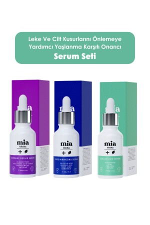 Anti-Aging Repair Serum Set to Help Prevent Blemishes and Skin Imperfections 25259862268 - mia klinika