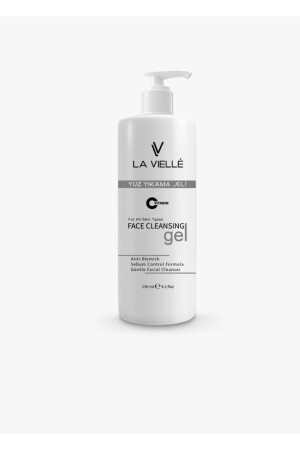 Anti-Blackhead and Acne - Purifying, Revitalizing Facial Cleansing Gel with Vitamin C 400 Ml Face Gel - La Vielle