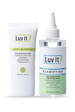 Anti-Blemish and Acne Pore Firming 2-Piece Skin Care Set LUVIT113 - Luv it!