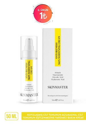 Anti-Blemish Care Cream that Helps Equalize Skin Tone (Arbutin 2%, Glycolic Acid 4%) S0000013 - SkinMaster