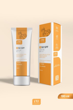 Anti-Blemish High Protection SPF 50+ Sun Cream 100 Ml. ru3849 - ru cosmetic