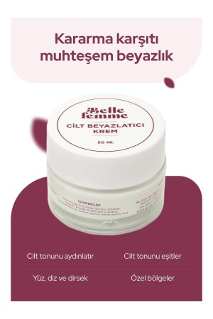 Anti-Blemish Skin Whitening Pearl Cream 50 Ml. NA-bfcb003 - Belle Femme