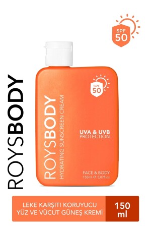 Anti-Blemish-Sonnencreme mit hohem Schutzfaktor 150 ml SPF 50 Rysgn - ROYS beauty