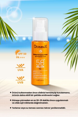 Anti-Blemish Sunscreen Cream - 50 SPF Facial Sunscreen PRA-8441960-3705 - Derminix