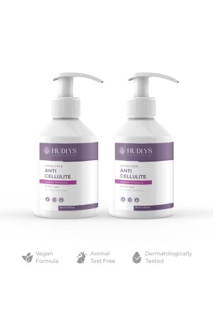 Anti-Cellulite and Stretch Mark Cold Lipolysis Gel Double with Rosemary Extract - Hudlys