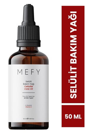 Anti-Cellulite and Stretch Mark Firming Care Oil Vitamin E Glass Bottle 50 ml - Mefy