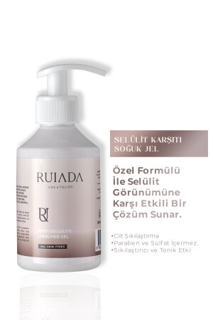 Anti-Cellulite & Anti-Stretch Mark Anti Cellulite Gel 250 ml - Ruiada