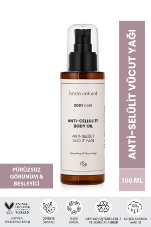 Anti-cellulite Body Care Oil 100 Ml - Bade Natural