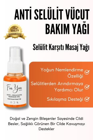 Anti Cellulite Body Care Oil – Anti-Cellulite Massage Oil (anticellulite) - For You Gold