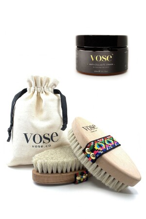 Anti-Cellulite Body Cream Horsehair Brush - Vose