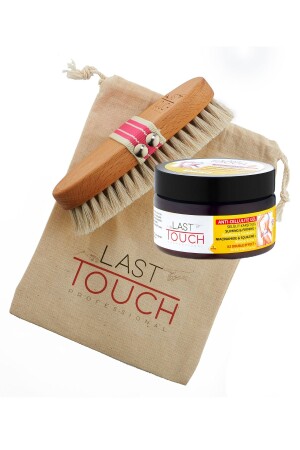 Anti-Cellulite-Gel 250 ml + Cellulite-Bürste aus natürlichem Rosshaar (mit Vitamin C) - Last Touch