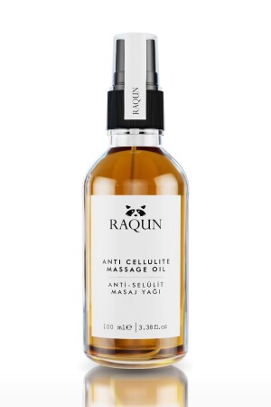 Anti-cellulite Massage Oil 100ml Natural & Organic Content RQN13N - RAQUN
