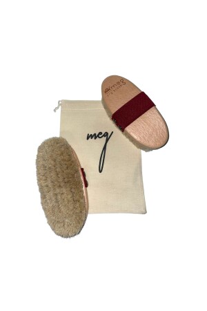 Anti-Cellulite Natural Horsehair Cellulite Brush MEG01 - MEG Dry Brush