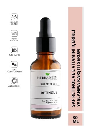 Anti-Falten Pure Retinol Super Serum 8697711701863 - Herbaderm