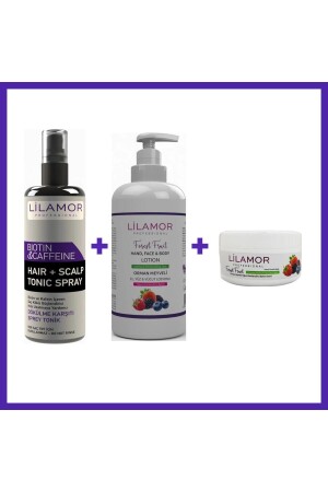 Anti-Haar-Tonikum-Spray mit Biotin und Koffein, 250 ml - Lilamor