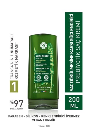 Anti-Hair Loss (anti-chute) Strengthening Prebiotic Conditioner - Vegan-200 Ml- 52694 - Yves Rocher
