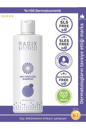 Anti Hair Loss Shampoo - Anti Hair Loss Shampoo 200 Ml 8681877436219 - Radix