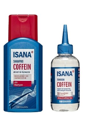 Anti-Hall Caffeine Shampoo and Hair Tonic - Isana