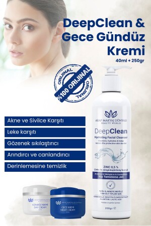 Anti-Makel-Gesichtscreme für Tag und Nacht, Gesichtsreinigungsgel GGKYYJ0001 - Arap Makyaj Dünyası