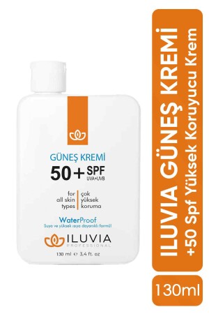Anti-Makel-Hauttonausgleichende Sonnencreme für Gesicht und Körper mit hohem Schutzfaktor 50 LSF 130 ml - Iluvia