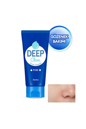 Anti-Pore Face Wash Foam 130ml APIEU Deep Clean Foam Cleanser (Pore) 8809581450721 - Missha