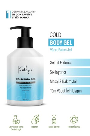 Anti-Stretch Mark and Anti-Cellulite Regional Slimming - Body Firming Cold Lipolysis Gel 250 Ml - Kathy's Paris