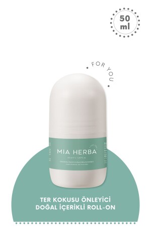 Anti-Sweat Odor Deodorant with Natural Ingredients 50 ml - Mia Herba