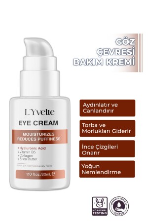 Anti-Under Eye Bagging and Wrinkle Eye Contour Brightening Under-Eye Care Cream 30 ml - Lyvette
