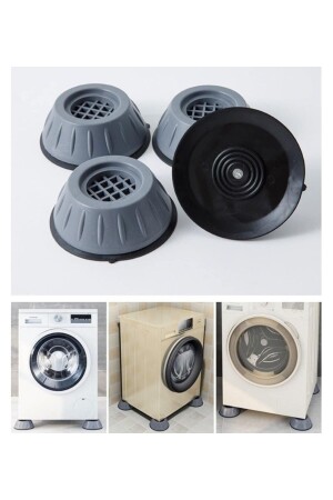 Anti-Vibrations-Waschmaschine – Kühlschrank – Waschmaschine Anti-Vibration 4-teilig - Mugaa