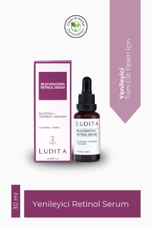 Anti-Wrinkle and Renewal Retinol (A VIT) Serum (0. 3% RETINOL, CERAMIDE, SQUALANE) 20230008 - LUDITA