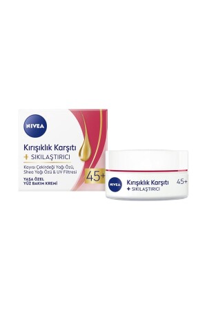 Anti-Wrinkle + Firming Cream Age 45+ 50 Ml, Age-Specific Face Care Cream, Sun Protection 88093 - NIVEA
