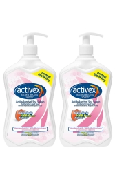 Antibakteriyel Sıvı Sabun Nemlendiricili 2x700ml 506019-2 - Activex