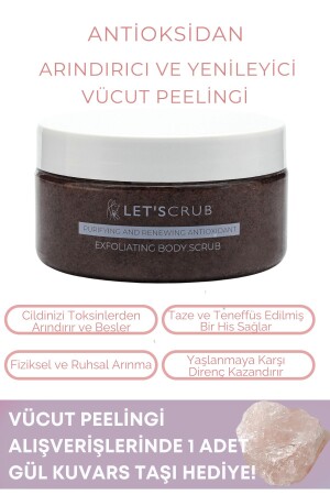 Antioxidant Body Peeling Purifying and Renewing Body Scrub with Grape Seed 250 gr - Let'scrub