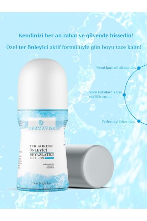 Antiperspirant Whitening Roll-on 75 ml - Dermavise