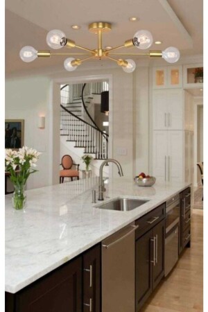 Antique Chandelier with 6 Fans PK-06 - BSA LIGHTING