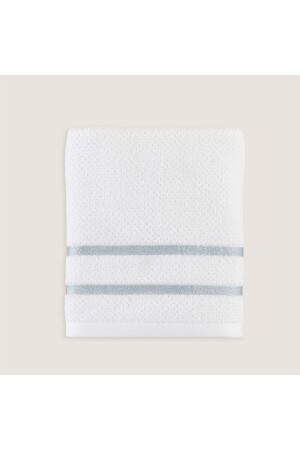 Anton Gesichtshandtuch 50x90 cm Weiß/Helles Aqua CK212TEK180 - Chakra