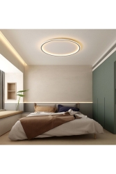Antrasit Ø40cm Çember 3 Işık Rengi Led Tavan Lambası,yuvarlak Avize,modern Aydınlatma,dekoratif Işık CL54104 - CATLUZ