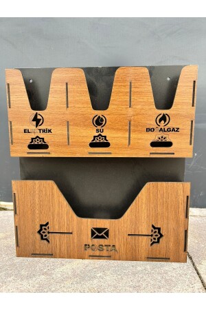 Apartment Common Invoice & Mailbox Wooden MDF - 10Kdekor